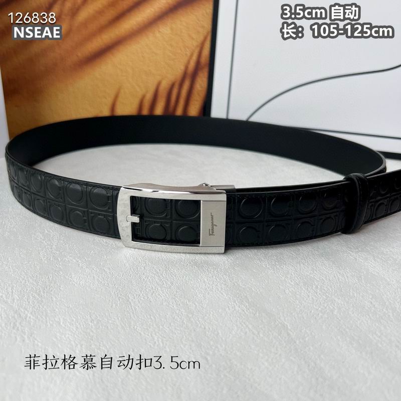 Ferragamo belt 35mmX105-125cm 8L113